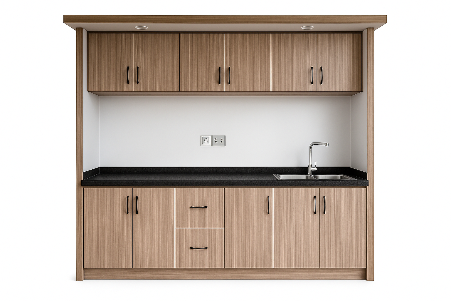 Front facing image of the kitchenette