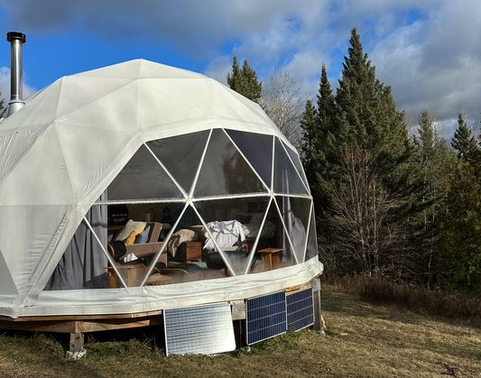 Geodesic Dome Glamping 