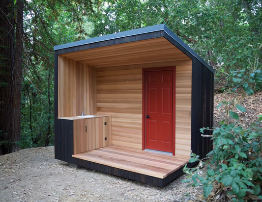 Image of a outhouse shelter